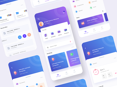 Studo - E learning App UI/UX by Faldi on Dribbble