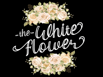 the White Flower | font preview