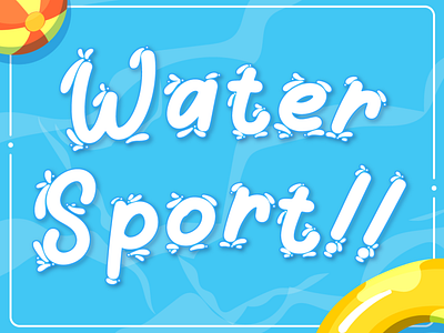 Summer Splash 5 branding design display font font handwriting handwritten lettering summer typography