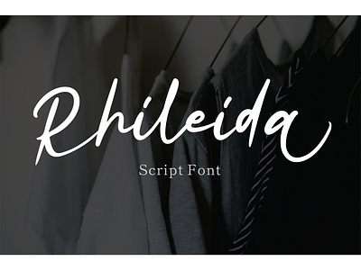 Rhileida – Script Font