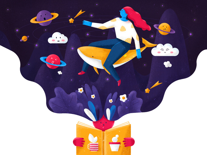 Dreams in your head by danhu on Dribbble