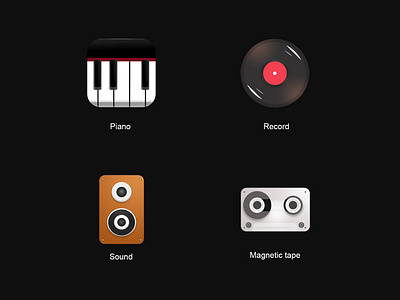 Music Icon design icon ui