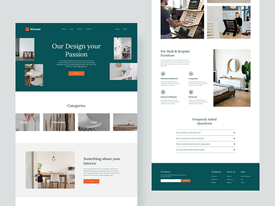 Minimal - Interior Landing Page