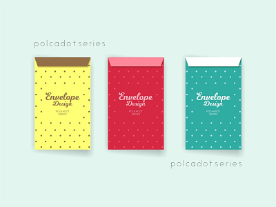 envelope design for angpao with polkadot series