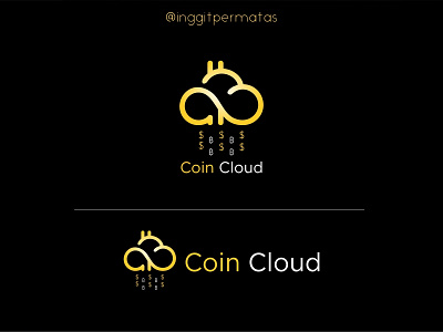 Logo Coin Cloud banklogo branding design design logo identity identity design logo logo design logo design concept