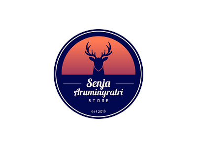 Senja Logo design design art designlogo illustration logo logoconcept logodesign logoidea