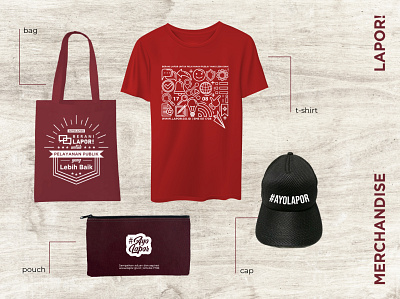 merchandise LAPOR! merch merch design merchandise merchant