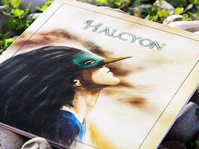 Halcyon album art design illustration mythology traditional