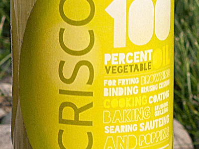 Crisco package design