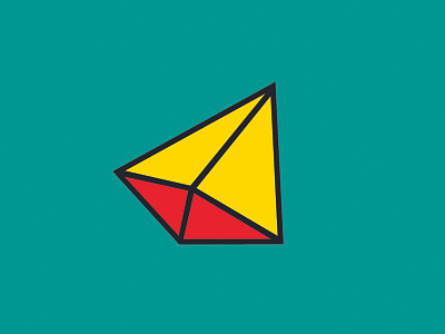 Papper Plane designgraphic logo origamilogo