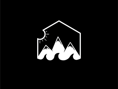 mountains design graphicdesign logo