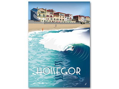 Hossegor (France) Poster