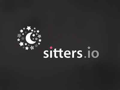 New Brand for Sitters.io brand ci cid identity logo moon star stars