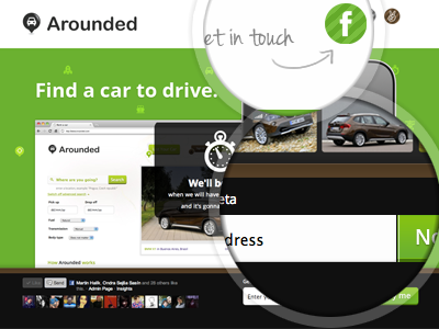 StartUp - Coming soon arounded button coming facebook green input launching soon startup submit ui website