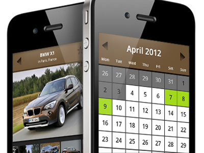 StartUp Arounded will launch for mobile as well april arounded bmw brown calendar car form mobile startup