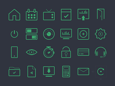 Web Icon Set chronometer download file flat flat icons folder icon set icons line settings sports web