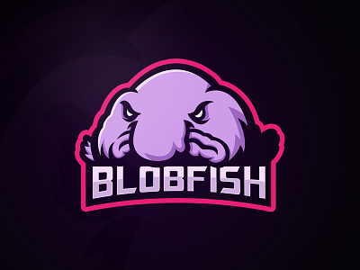 Blobfish blobfish fish logo sport logo t shirt tee