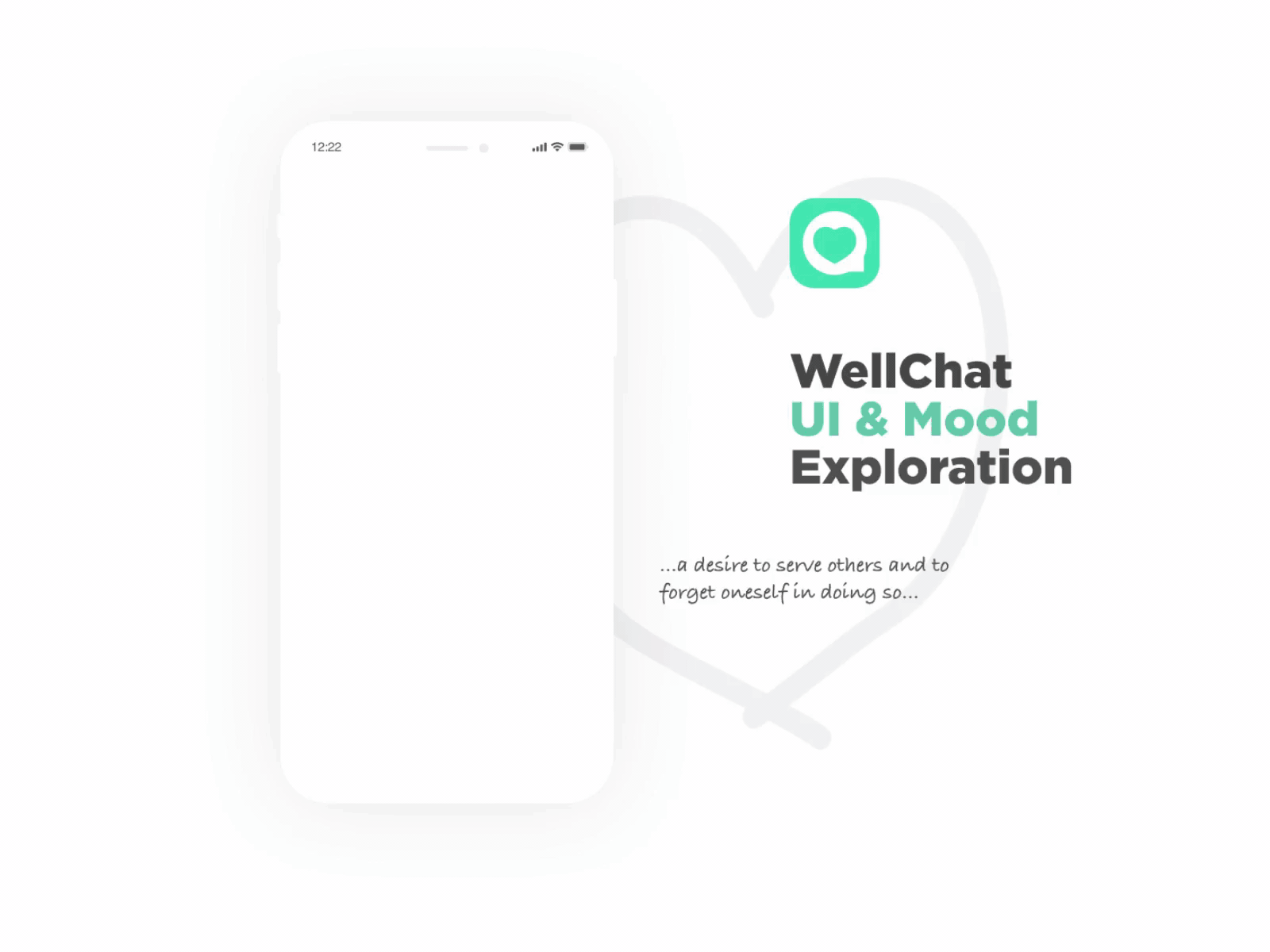 WellChat gif design motion graphics ux
