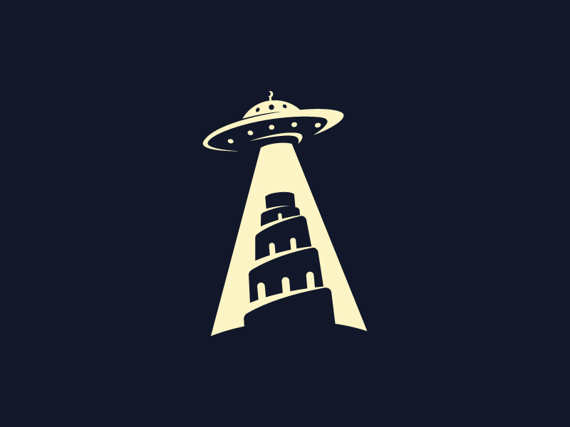 babel tower beamed by an alienspaceship