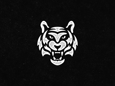 Tiger animal animal art dribbble illustraiton logo logotype mascot tiger