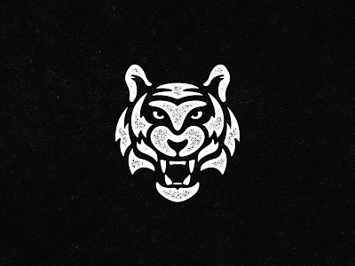 Tiger animal animal art dribbble illustraiton logo logotype mascot tiger