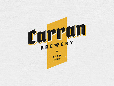 Carran alcohol beer branding brew brewery classic dribbble instagram logo logotype vintage