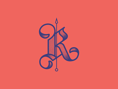 Rrrrrrr blackletter letter lettermark logo logotype r type