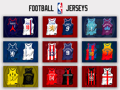 Football Jerseys NBA Edition football jersey nba soccer