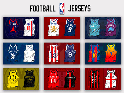 Football Jerseys NBA Edition