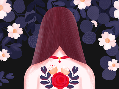 Goddess festival illustration ui ux 插图 插画 设计