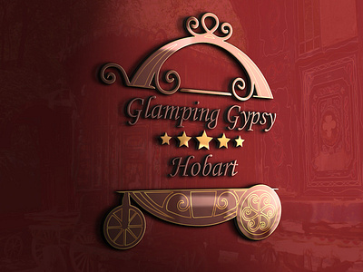 Glamping Gypsy Hobart Logo branding graphic design illustrator cc logo logo design photoshop