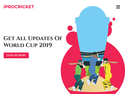 Cricket World Cup 2019 Banner banner banner design cricket cricketworldcup2019 graphic design html photoshop psd design uidesign webdesignagency webdesigner website website design