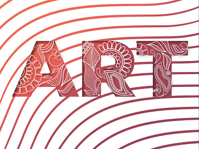 Art Typography art artist design digitalart illustration mehndi sketch typography uidesign webdesignagency
