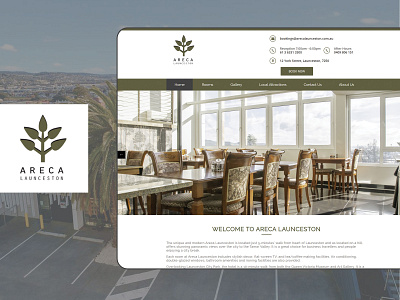 Hotel Website - Areca hotel hotel booking hotel website hotels html photoshop ui uidesign webdesign webdesignagency webdesigner website website design
