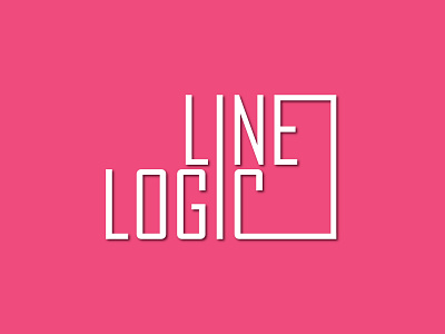 Line Logic Logo branding design hotel website illustration logo photoshop typography vector webdesigner website design