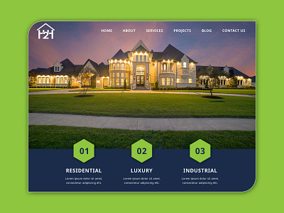 Real Estate UI banner design design housing logo luxury photoshop real estate real estate agent ui uidesign webdesignagency webdesigner website website design