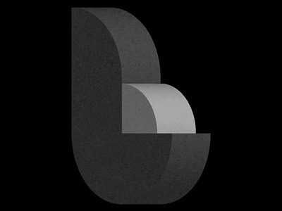 Letter B 36days b 36daysoftype 36daysoftype09 design graphic design icon illustration logo minimal typography vector