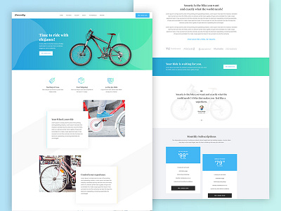 Smarty - A premium landing page template