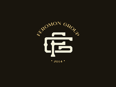 Redesign for hookah Feromon group logo monogram logo