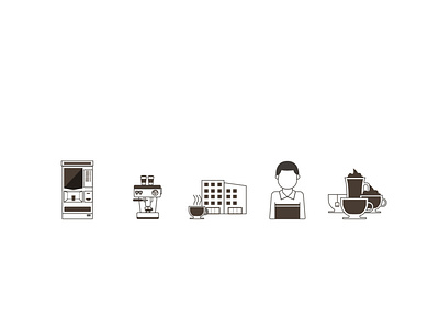 icons for coffee shop