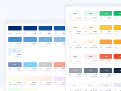 Instabug Design System - Color Palette by yasmeen elsayes for Instabug ...