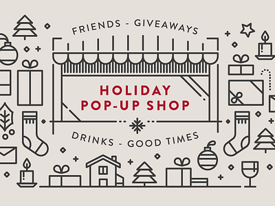 Holiday pop-up shop