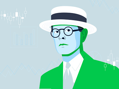 Principles of Jesse Livermore illustration vector