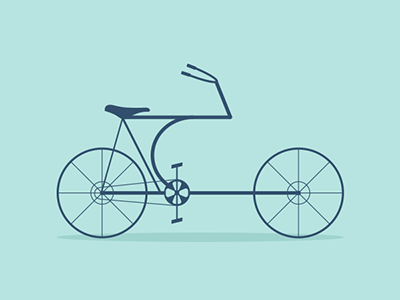 Bicycle Icon Set / 07 art bicycle bike flat icon illustration line vector