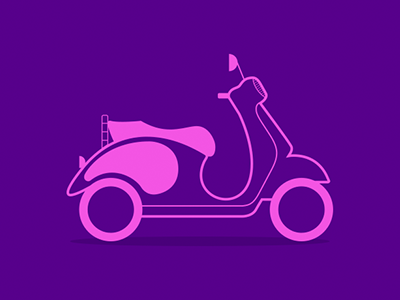 Motorcycle Icon Set / 03 art flat icon illustration line motorcycle vector