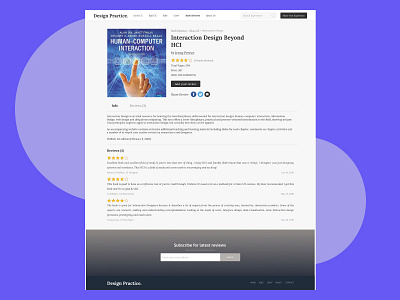 Dribble Book Review Book Destails Page austin best best designer book review design design expert portfolio top ui ui ux design user experience web ad