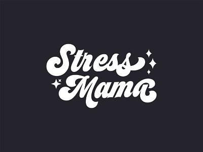 STRESSMAMA branding lettering ssma stressmama typography