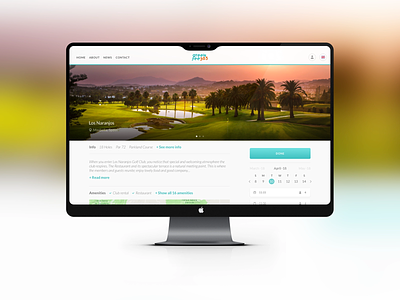 Greenfee365 golf greenfee365 product design uiux web app
