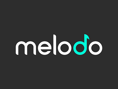 Melodo branding logo music