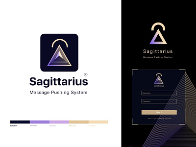 Sagittarius logo icon